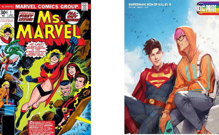 Butch Carol Avenger packs a punch while Superman chats up a twink   